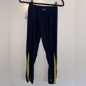 Nike boys large Dark Blue Athletic Pants